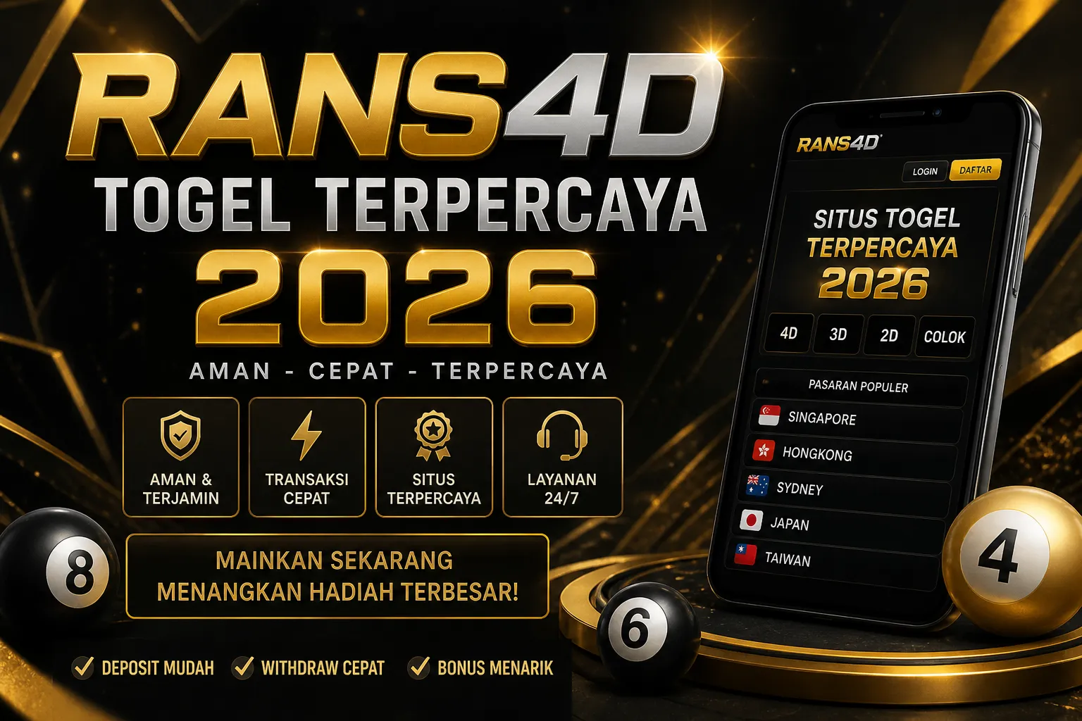 RANS4D Togel Terpercaya 2026