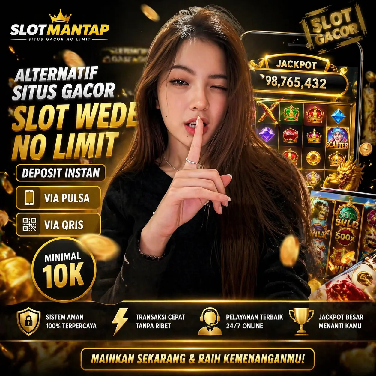 Keunggulan Platform SLOTMANTAP dengan Sistem Keamanan Modern dan Layanan Nonstop